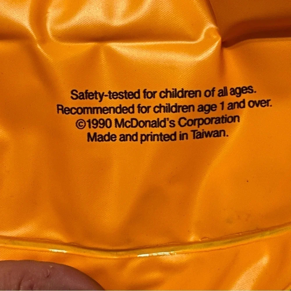 Never Used Vintage McDonald’s 1990 McBoo Bag Halloween Witch‎ & Frankenstein - Picture 3 of 3